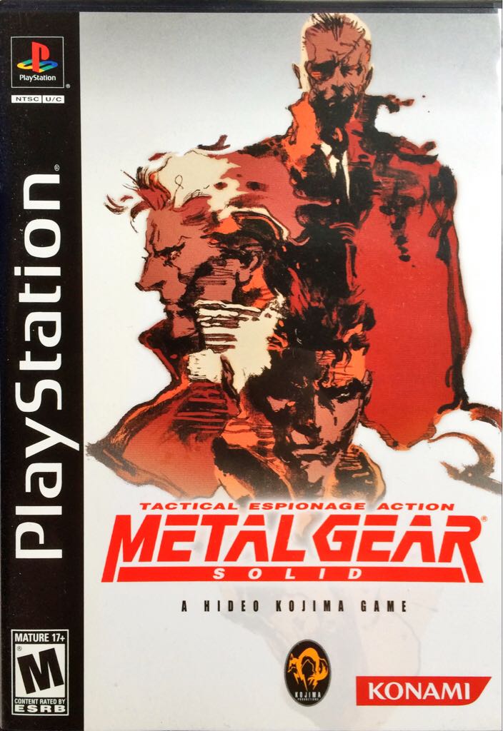 Metal Gear Solid - Sony PlayStation 2 (PS2) (Konami - 1) video game collectible - Main Image 1