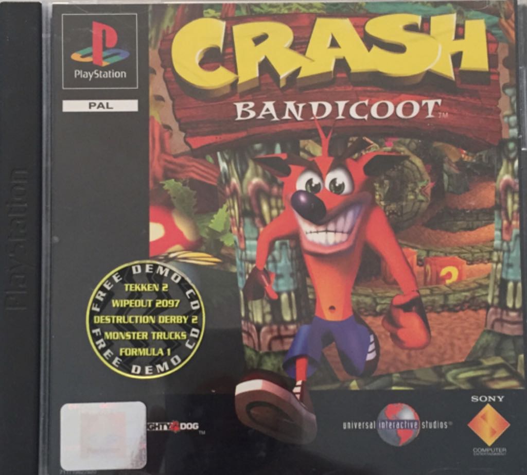 Crash Bandicoot - Sony PlayStation (Boite Et Notice - 1) video game collectible [Barcode 711719627920] - Main Image 1