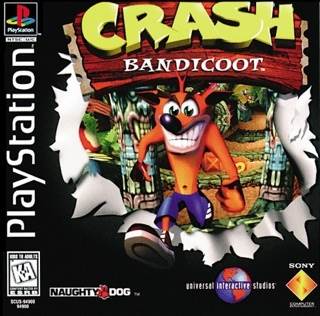 Crash Bandicoot - Sony PlayStation (Naughty Dog) video game collectible - Main Image 1