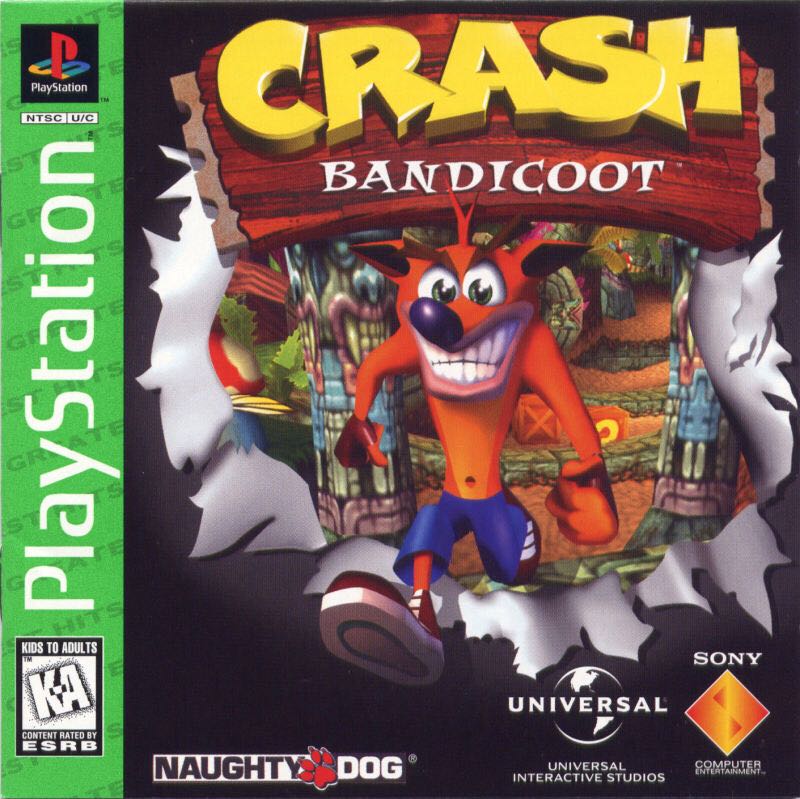 Crash Bandicoot - Sony PlayStation video game collectible - Main Image 1