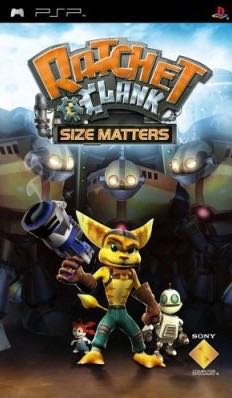 Ratchet & Clank: Size Matters - Sony PlayStation Portable (PSP) (Sony Computer Entertainment - 1-4) video game collectible [Barcode 711719129776] - Main Image 1