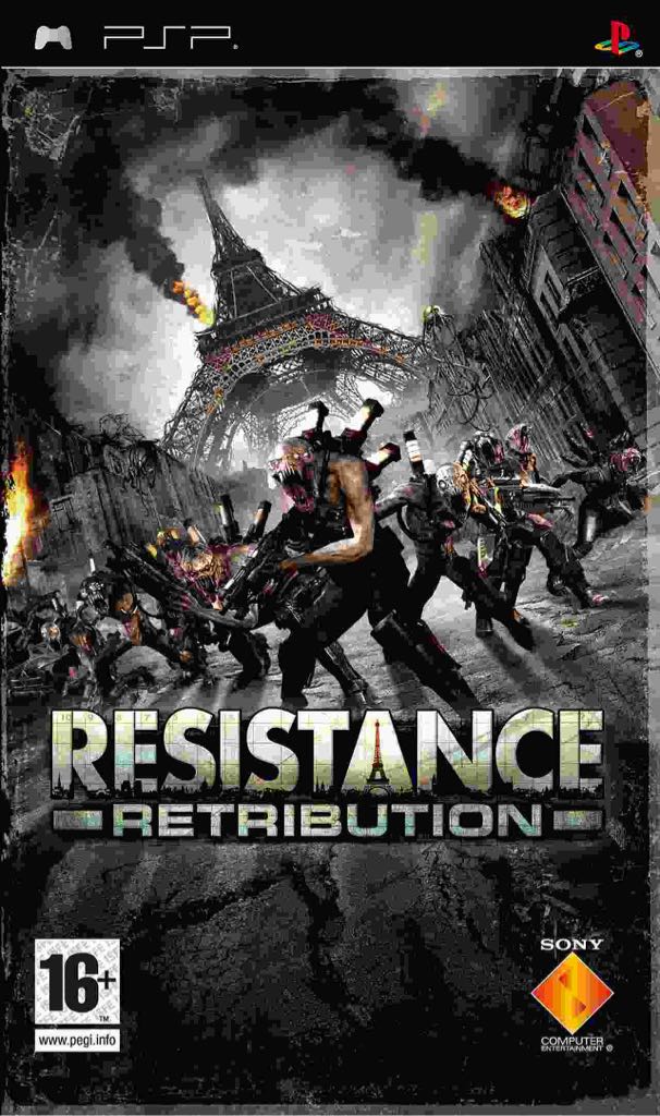 Resistance: Retribution - Sony PlayStation Portable (PSP) (Vita - PSP - 1) video game collectible [Barcode 711719143246] - Main Image 1