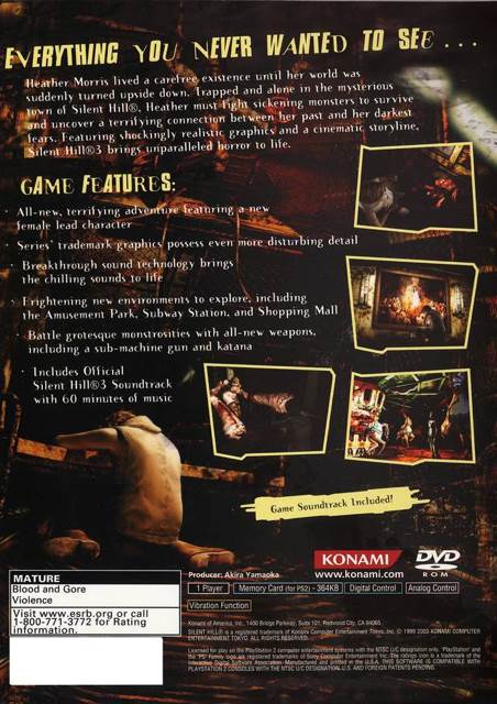 Silent Hill: Origins - Sony PlayStation 2 (PS2) (Konami - 1) video game collectible [Barcode 4012927121450] - Main Image 2