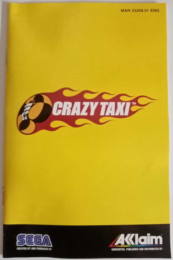 Crazy Taxi - Sony PlayStation 2 (PS2) (Acclaim Entertainment - 1) video game collectible [Barcode 3455192326815] - Main Image 4