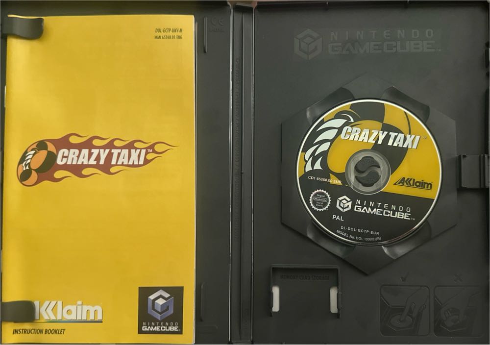 Crazy Taxi - Nintendo GameCube (Acclaim Entertainment - 1) video game collectible [Barcode 3455196526822] - Main Image 3