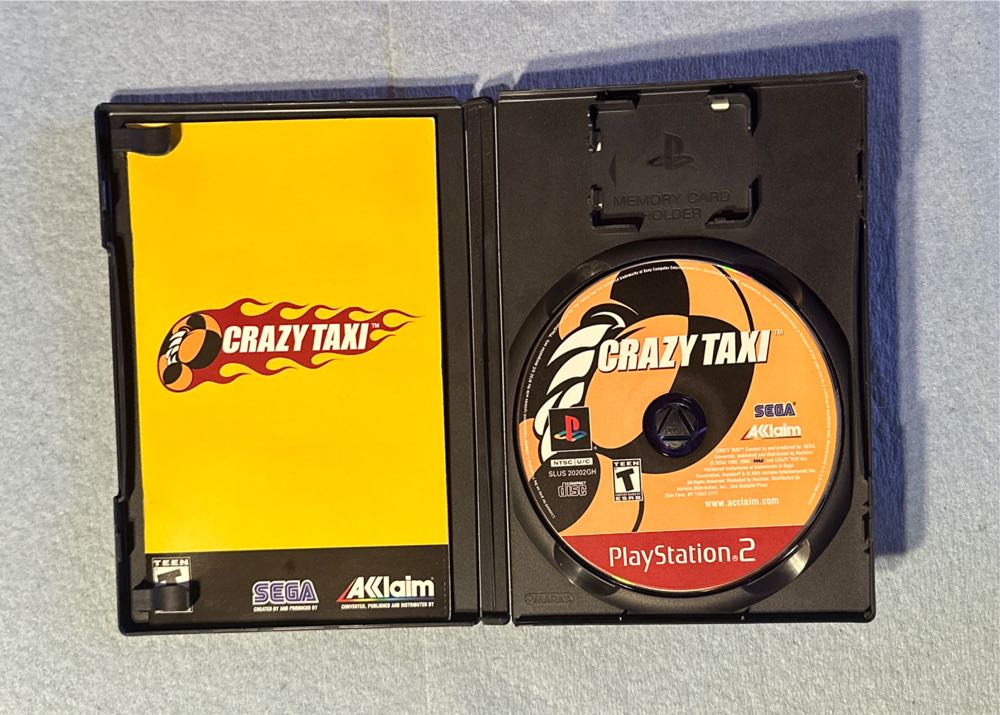 Crazy Taxi - Sony PlayStation 2 (PS2) (Sega - 2) video game collectible [Barcode 457281326815] - Main Image 4