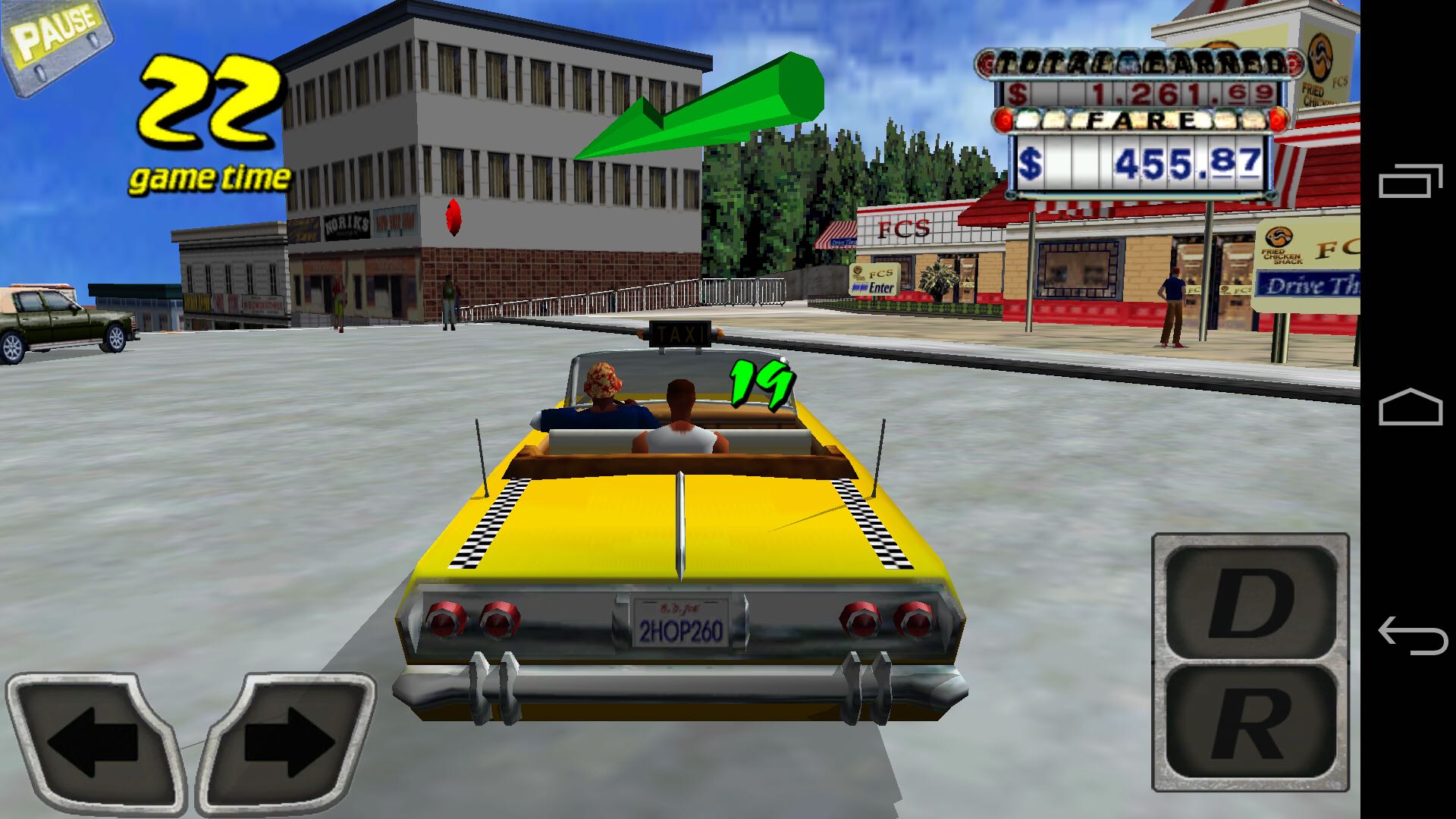 Crazy Taxi - Microsoft Xbox Live Arcade (XBLA) (Sega - 1) video game collectible - Main Image 2