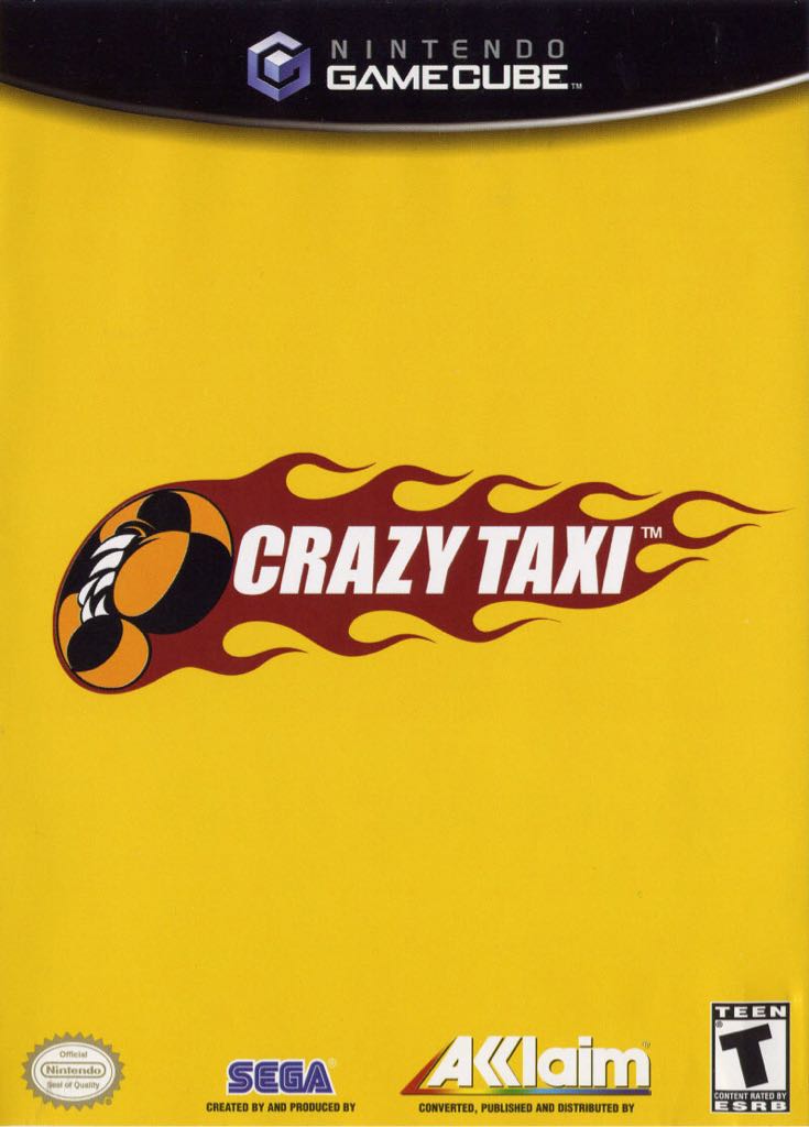 Crazy Taxi - Nintendo GameCube (Acclaim - 1) video game collectible - Main Image 1