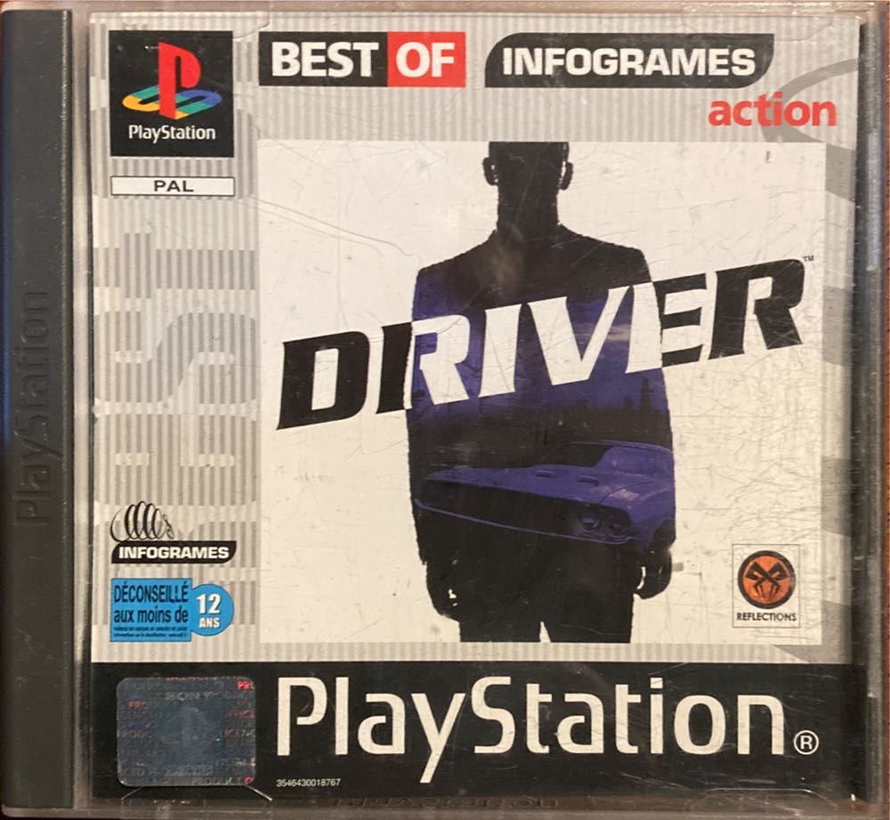 Driver - Sony PlayStation (GT Interactive - 1) video game collectible [Barcode 3546430018767] - Main Image 2