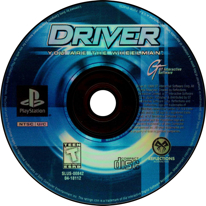 Driver - Sony PlayStation (GT Interactive Software Corp. - 1) video game collectible [Barcode 742725181120] - Main Image 3