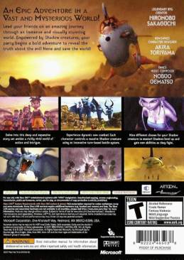 Blue Dragon - Microsoft Xbox 360 (Microsoft Game Studios - 1) video game collectible [Barcode 882224478069] - Main Image 2