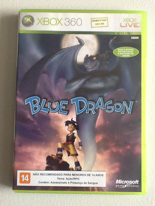 Blue Dragon - Microsoft Xbox 360 (Microsoft Game Studios - 1) video game collectible [Barcode 882224603836] - Main Image 2