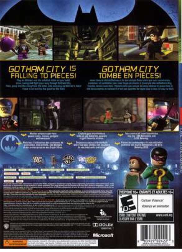 LEGO Batman: the Videogame - Microsoft Xbox 360 (TT Games) video game collectible - Main Image 2
