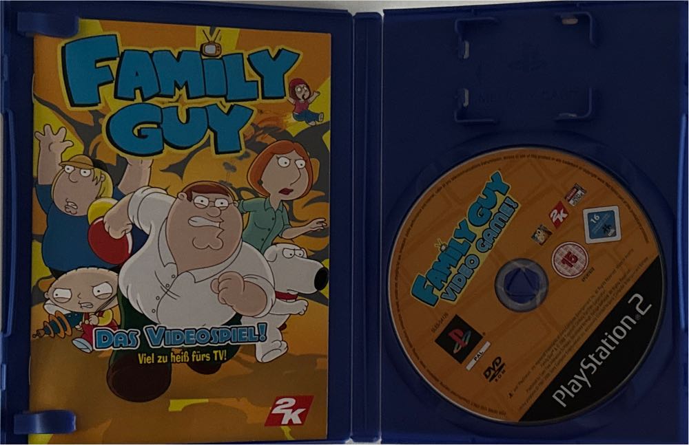 Family Guy - Sony PlayStation 2 (PS2) (2K Games  - 1) video game collectible [Barcode 5026555305631] - Main Image 3