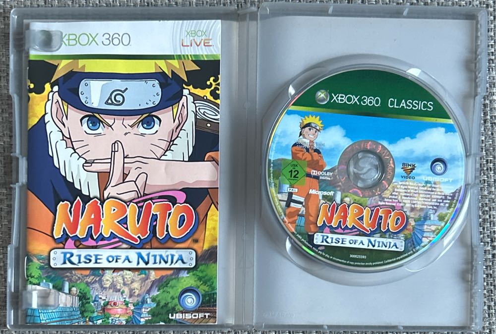 Naruto: Rise of a Ninja : Classics - Microsoft Xbox 360 (2) video game collectible [Barcode 3307212277907] - Main Image 3