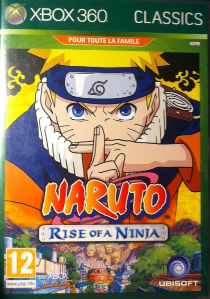 Naruto: Rise Of A Ninja - Microsoft Xbox 360 video game collectible - Main Image 1