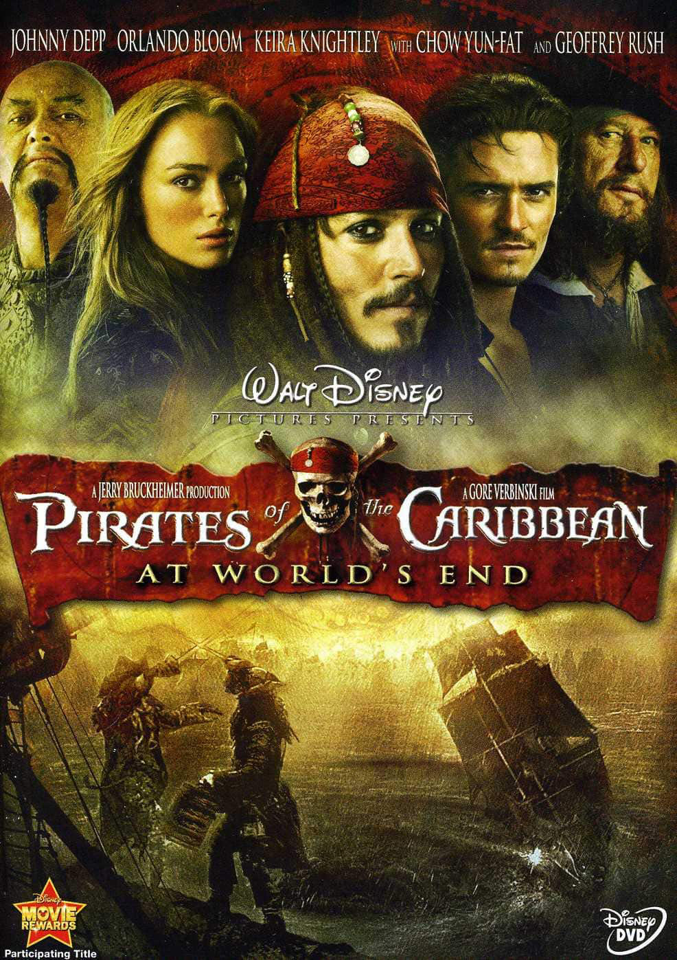 Pirates of the Caribbean: At World’s End - Sony PlayStation 2 (PS2) (Disney Interactive Studios - 1-2 Players) video game collectible [Barcode 712725002152] - Main Image 3