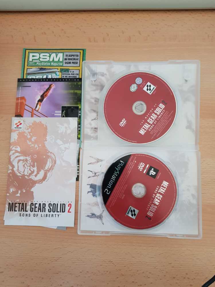 Metal Gear Solid 2: Sons Of Liberty - Sony PlayStation 2 (PS2) (Konami - 1) video game collectible [Barcode 4012927021217] - Main Image 3