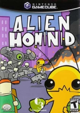 Alien Hominid - Nintendo GameCube (O3 - 4) video game collectible [Barcode 873469005011] - Main Image 1