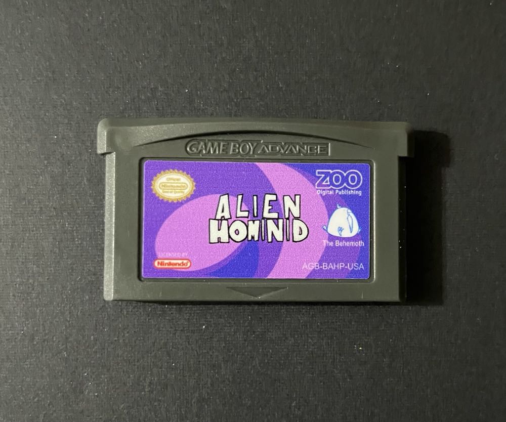 Alien Hominid - Nintendo Game Boy Advance (GBA) video game collectible - Main Image 3