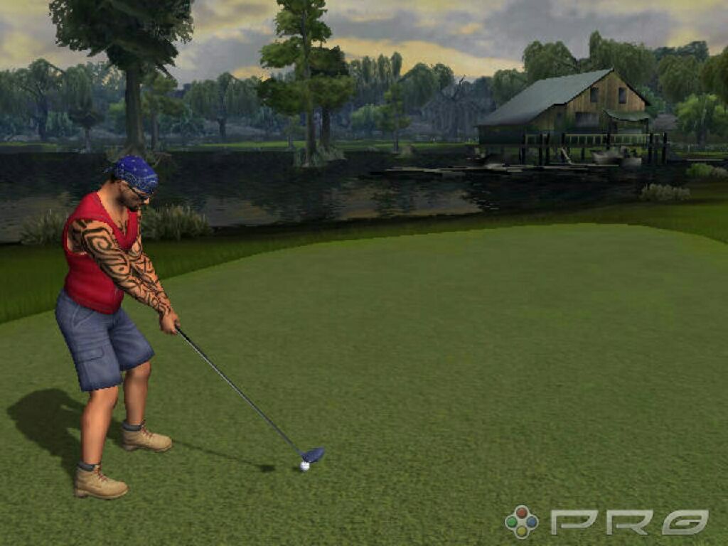 Outlaw Golf 2 - Microsoft Xbox (Global Star Software - 4) video game collectible [Barcode 710425294471] - Main Image 2