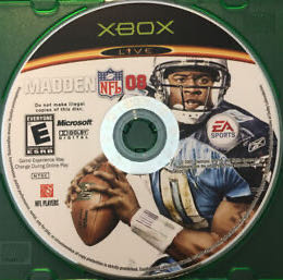 Madden NFL 08 - Microsoft Xbox (Ea Sports - 1-4) video game collectible [Barcode 014633360363] - Main Image 3