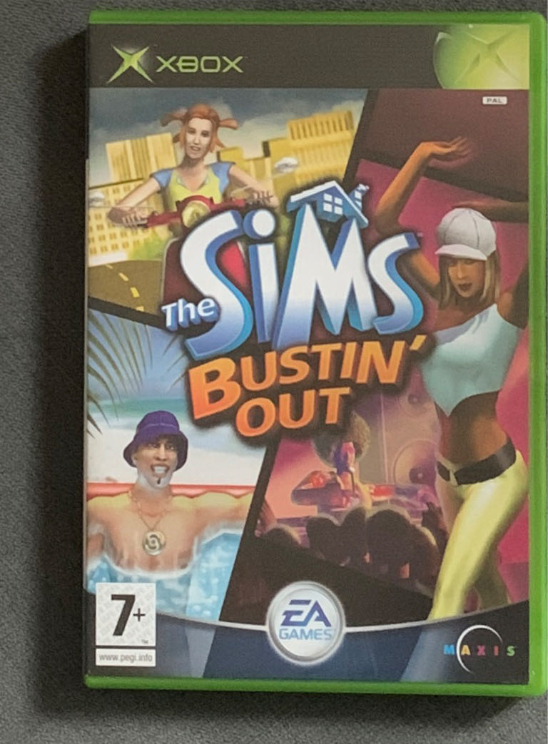 The Sims - Bustin Out - Microsoft Xbox ((EA) Electronic Arts) video game collectible [Barcode 5030930036355] - Main Image 3