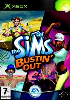 The Sims Bustin Out - X 20.0 - Microsoft Xbox (EA Games - 1-2) video game collectible - Main Image 1