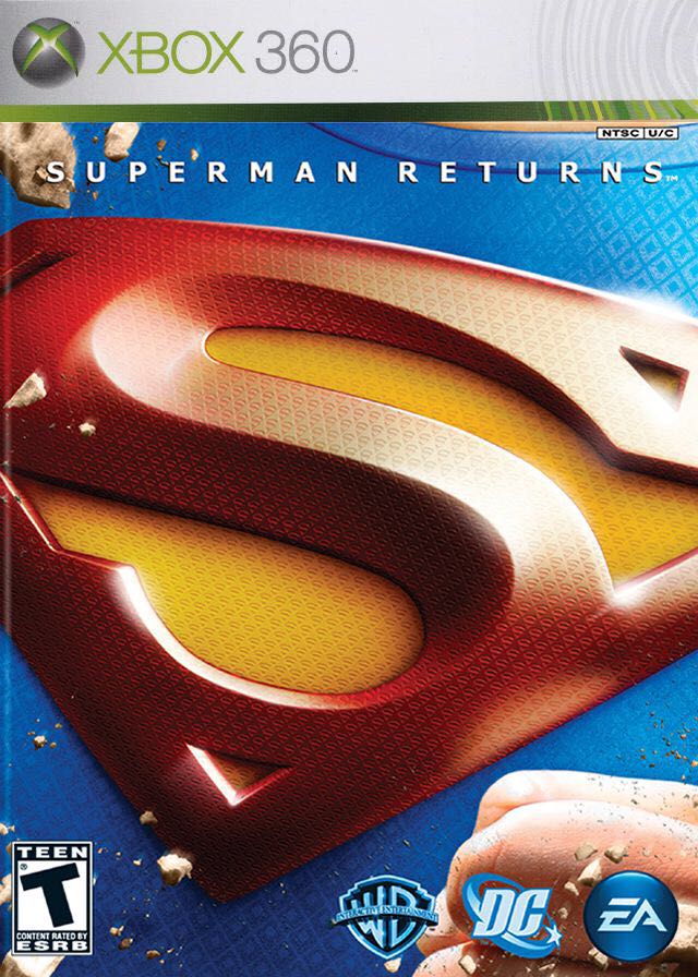 Superman Returns (!!!) - Microsoft Xbox 360 (Electronic Arts - 1) video game collectible - Main Image 1