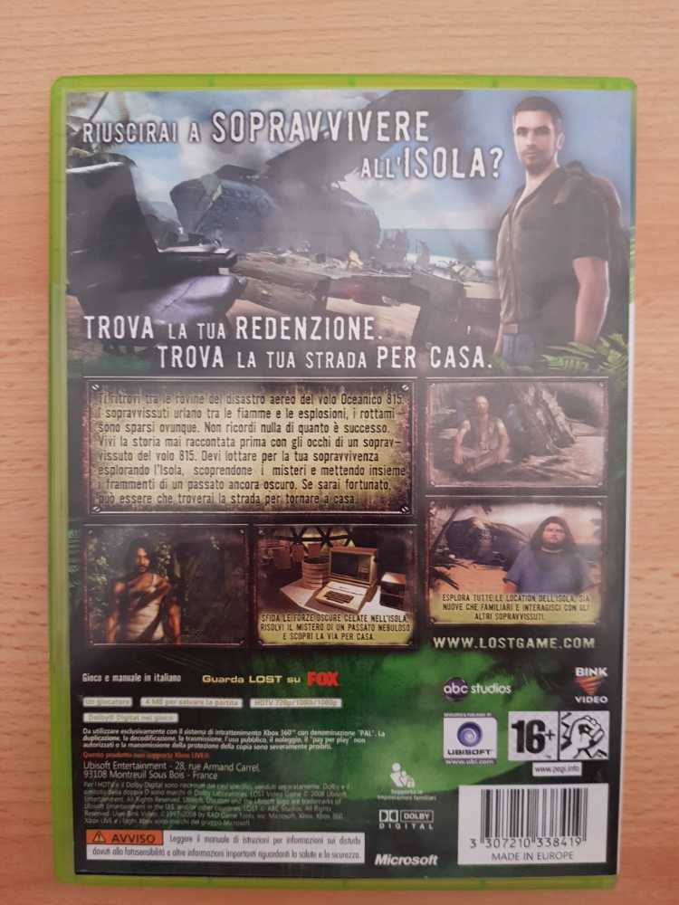 Lost Via Domus - Microsoft Xbox 360 (Ubisoft) video game collectible [Barcode 3307210338419] - Main Image 2