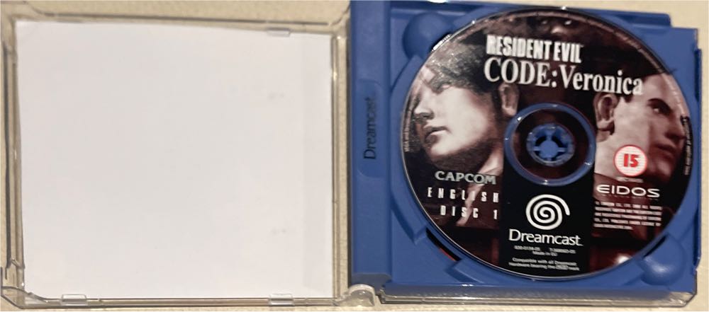 Resident Evil code veronica - Sega Dreamcast video game collectible - Main Image 3