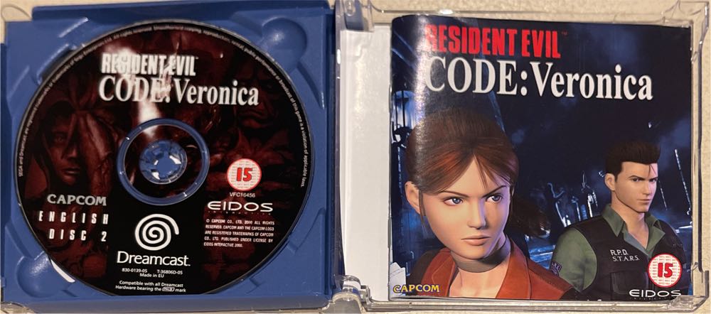 Resident Evil code veronica - Sega Dreamcast video game collectible - Main Image 4
