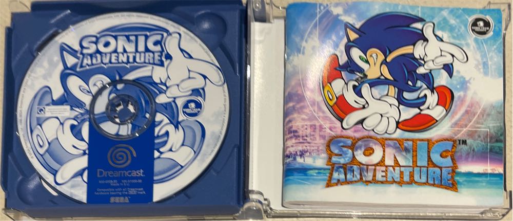Sonic Adventure - Sega Dreamcast (Sega - 1) video game collectible [Barcode 4974365503017] - Main Image 4