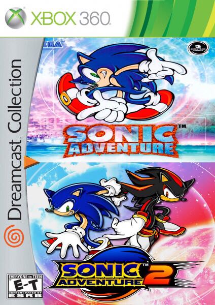 Sonic Adventure - Microsoft Xbox 360 video game collectible - Main Image 1