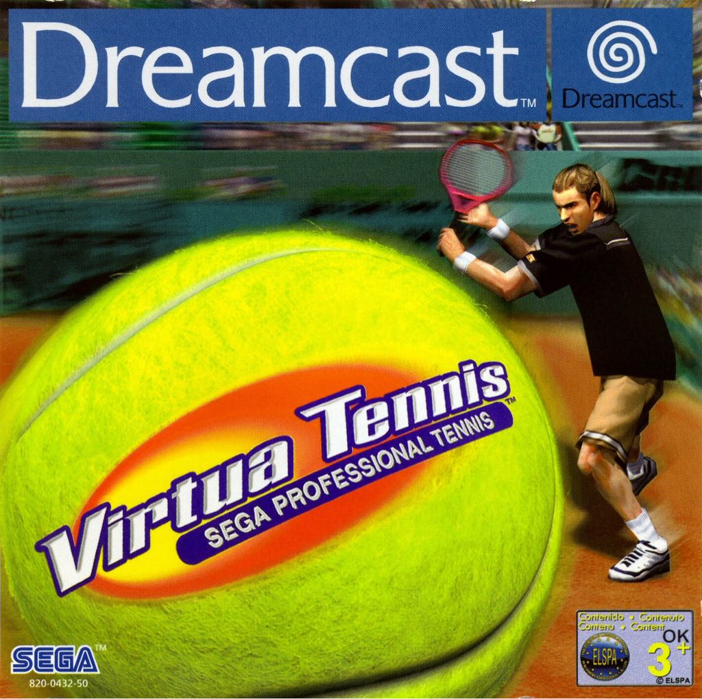 Virtua Tennis - Sega Dreamcast (Sega) video game collectible - Main Image 1