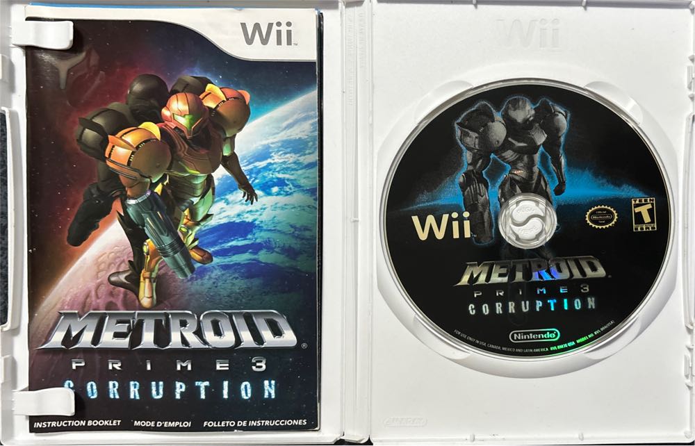 Metroid Prime 3: Corruption - Nintendo Wii video game collectible - Main Image 3