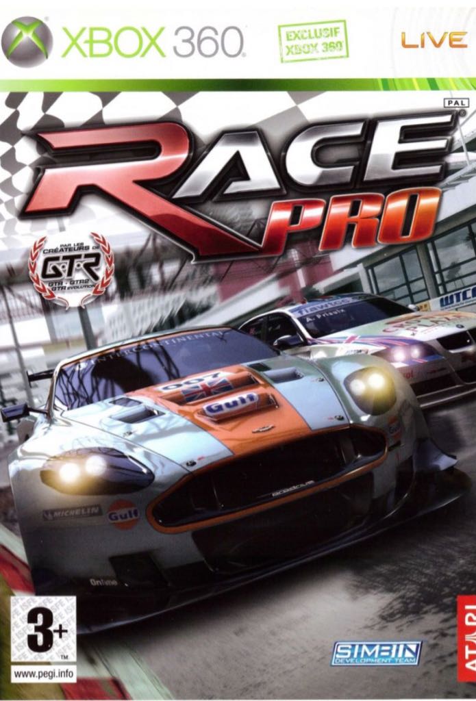Race Pro - Microsoft Xbox 360 video game collectible - Main Image 1