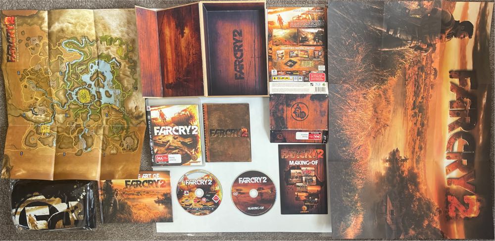 Far Cry 2: Collectors Edition - Sony PlayStation 3 (PS3) (Ubisoft - 1) video game collectible [Barcode 3307211611153] - Main Image 3