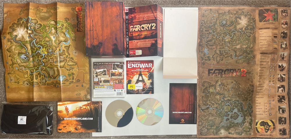 Far Cry 2: Collectors Edition - Sony PlayStation 3 (PS3) (Ubisoft - 1) video game collectible [Barcode 3307211611153] - Main Image 4