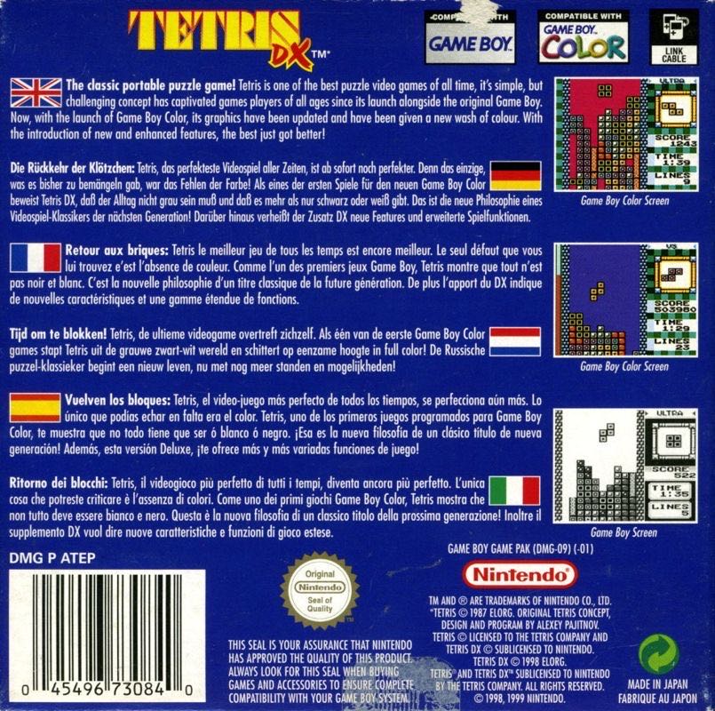 Tetris DX - ModRetro Chromatic (Nintendo - 1-2) video game collectible - Main Image 2