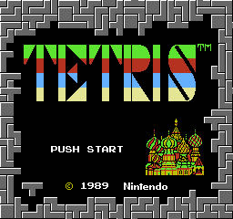 Tetris - Nintendo Entertainment System (NES) (Nintendo) video game collectible - Main Image 3