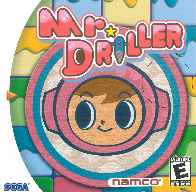 Mr. Driller - Nintendo Game Boy Color (Namco - 1) video game collectible [Barcode 722674020954] - Main Image 2