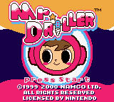 Mr. Driller - Nintendo Game Boy Color (Namco - 1) video game collectible [Barcode 722674020954] - Main Image 3