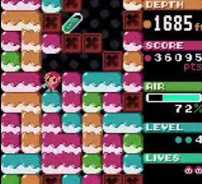 Mr. Driller - Nintendo Game Boy Color (Namco - 1) video game collectible [Barcode 722674020954] - Main Image 4