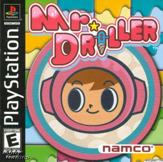 Mr. Driller - Sony PlayStation (Namco - 1) video game collectible [Barcode 722674020992] - Main Image 1