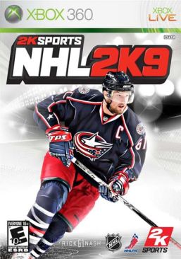 NHL 2K9 - Microsoft Xbox 360 (2K Games - 4) video game collectible [Barcode 710425394744] - Main Image 1