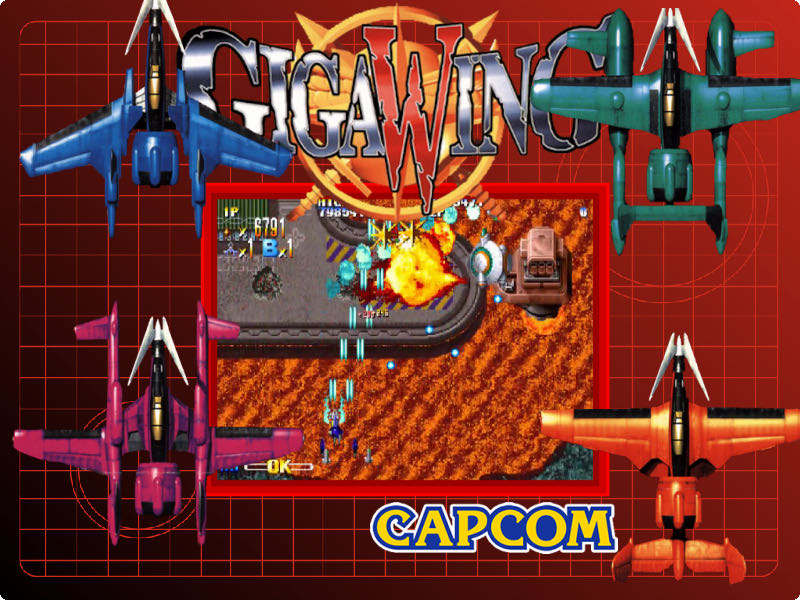 Giga Wing - Sega Dreamcast (Capcom - 1-2) video game collectible [Barcode 01338825008] - Main Image 3