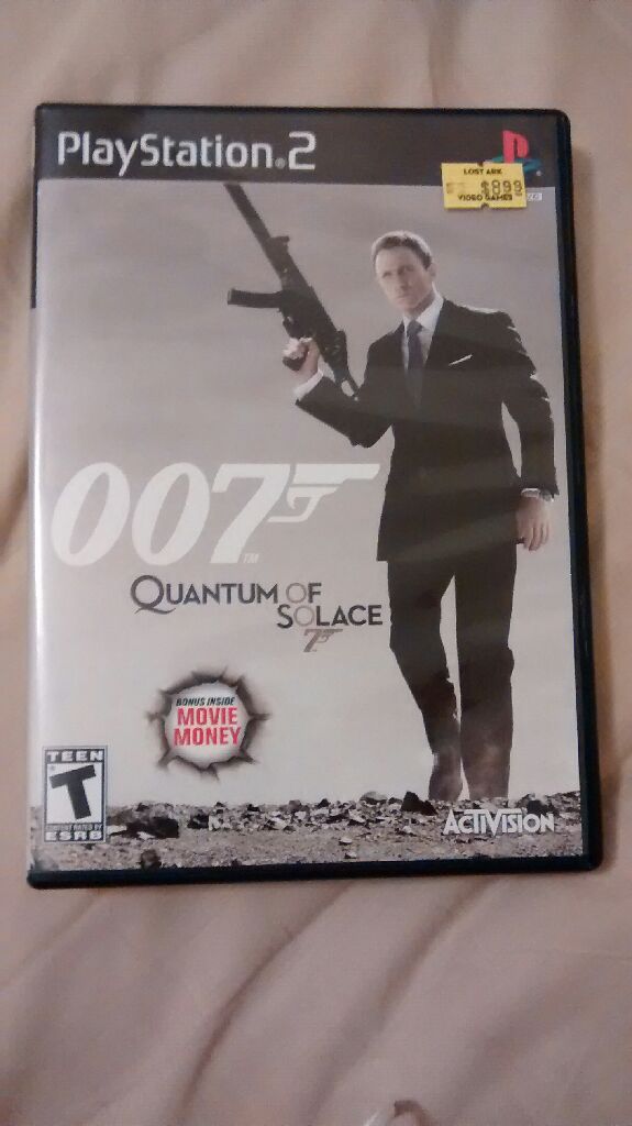 007: Quantum Of Solace - Sony PlayStation 2 (PS2) video game collectible [Barcode 047875835238] - Main Image 1