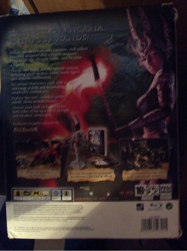 SACRED 2: FALLEN ANGEL Collectors Edition - Sony PlayStation 3 (PS3) (Deep Silver - 1) video game collectible [Barcode 4020628503215] - Main Image 2