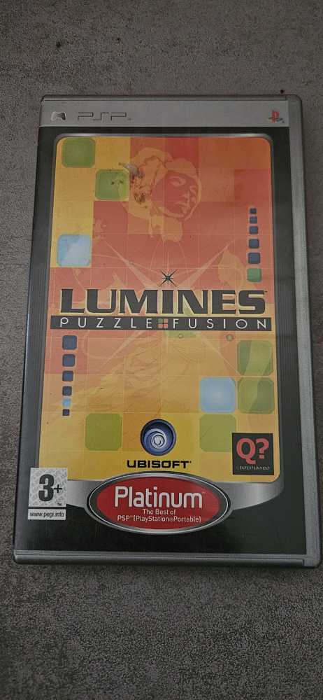 Lumines Puzzle Fusion (Platinum) - Sony PlayStation Portable (PSP) (Ubisoft - 1-2) video game collectible [Barcode 3307210229397] - Main Image 3